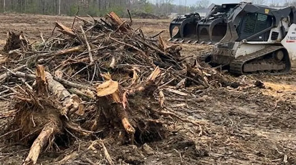 lot and land clearing